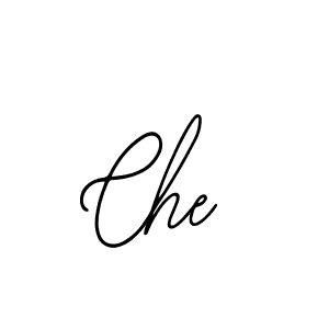 Che stylish signature style. Best Handwritten Sign (Bearetta-2O07w) for my name. Handwritten Signature Collection Ideas for my name Che. Che signature style 12 images and pictures png