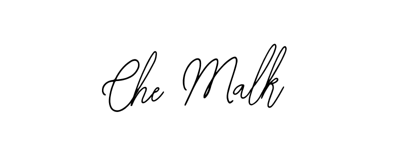 How to make Che Malk signature? Bearetta-2O07w is a professional autograph style. Create handwritten signature for Che Malk name. Che Malk signature style 12 images and pictures png