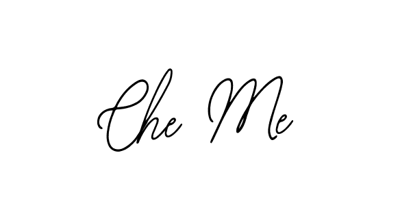 Create a beautiful signature design for name Che Me. With this signature (Bearetta-2O07w) fonts, you can make a handwritten signature for free. Che Me signature style 12 images and pictures png