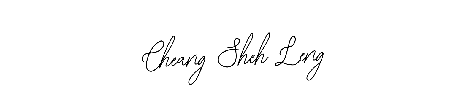 Also we have Cheang Sheh Leng name is the best signature style. Create professional handwritten signature collection using Bearetta-2O07w autograph style. Cheang Sheh Leng signature style 12 images and pictures png