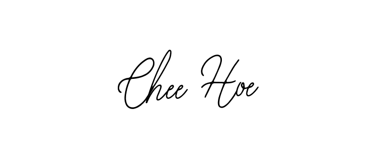 How to make Chee Hoe name signature. Use Bearetta-2O07w style for creating short signs online. This is the latest handwritten sign. Chee Hoe signature style 12 images and pictures png