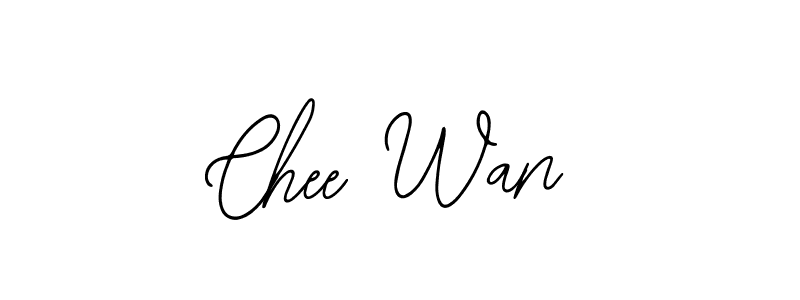 How to make Chee Wan signature? Bearetta-2O07w is a professional autograph style. Create handwritten signature for Chee Wan name. Chee Wan signature style 12 images and pictures png