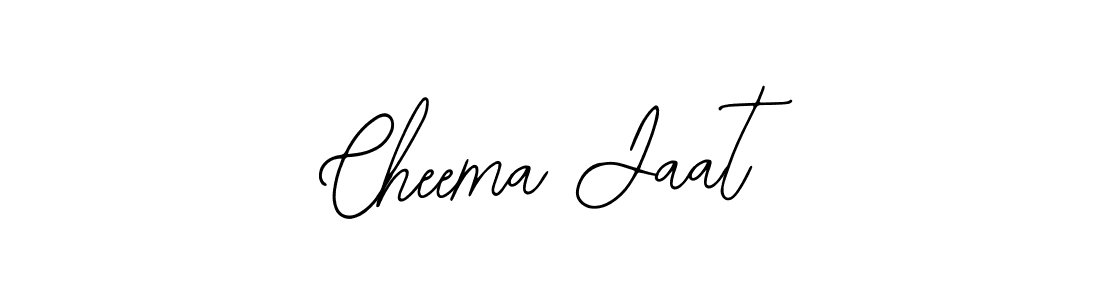 You should practise on your own different ways (Bearetta-2O07w) to write your name (Cheema Jaat) in signature. don't let someone else do it for you. Cheema Jaat signature style 12 images and pictures png
