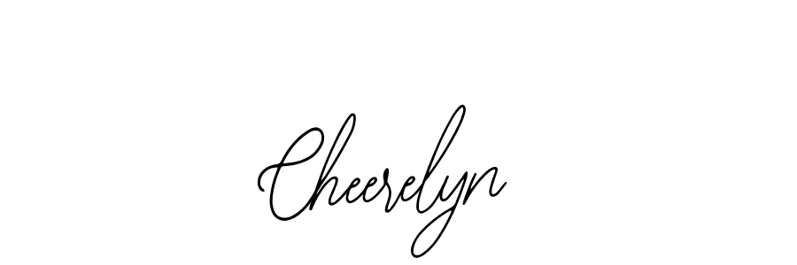 How to Draw Cheerelyn signature style? Bearetta-2O07w is a latest design signature styles for name Cheerelyn. Cheerelyn signature style 12 images and pictures png