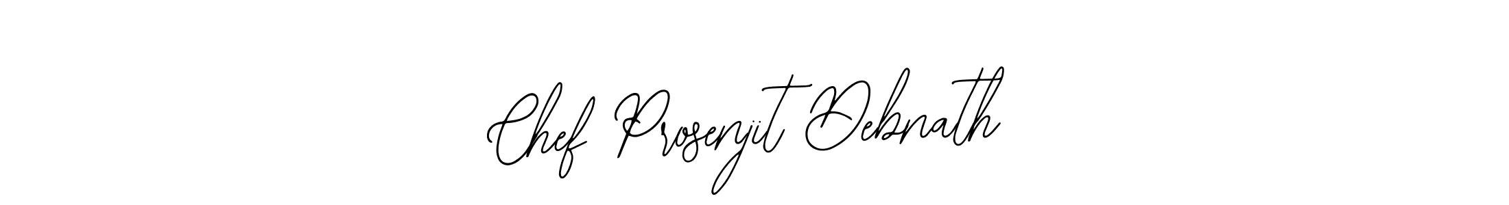 if you are searching for the best signature style for your name Chef Prosenjit Debnath. so please give up your signature search. here we have designed multiple signature styles  using Bearetta-2O07w. Chef Prosenjit Debnath signature style 12 images and pictures png
