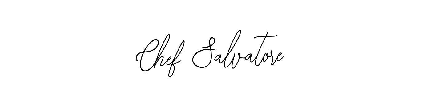 Chef Salvatore stylish signature style. Best Handwritten Sign (Bearetta-2O07w) for my name. Handwritten Signature Collection Ideas for my name Chef Salvatore. Chef Salvatore signature style 12 images and pictures png