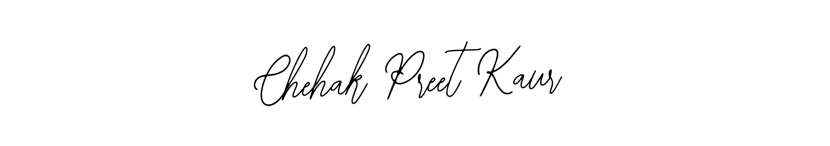 Also You can easily find your signature by using the search form. We will create Chehak Preet Kaur name handwritten signature images for you free of cost using Bearetta-2O07w sign style. Chehak Preet Kaur signature style 12 images and pictures png