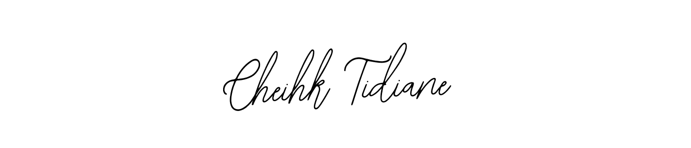 How to Draw Cheihk Tidiane signature style? Bearetta-2O07w is a latest design signature styles for name Cheihk Tidiane. Cheihk Tidiane signature style 12 images and pictures png