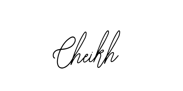 Make a beautiful signature design for name Cheikh. With this signature (Bearetta-2O07w) style, you can create a handwritten signature for free. Cheikh signature style 12 images and pictures png