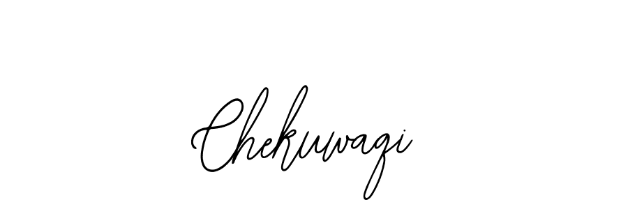 How to make Chekuwaqi signature? Bearetta-2O07w is a professional autograph style. Create handwritten signature for Chekuwaqi name. Chekuwaqi signature style 12 images and pictures png