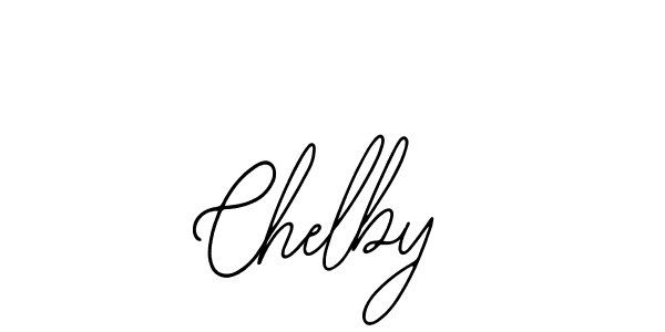 How to make Chelby signature? Bearetta-2O07w is a professional autograph style. Create handwritten signature for Chelby name. Chelby signature style 12 images and pictures png