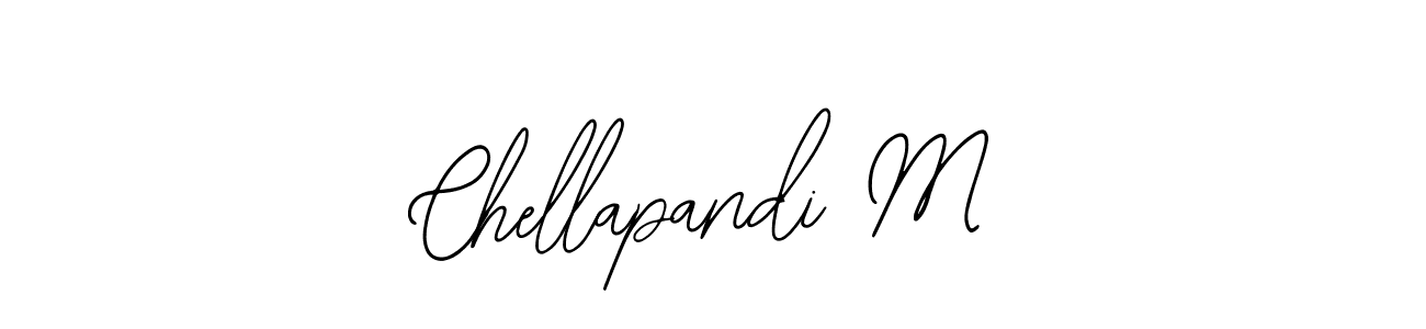 The best way (Bearetta-2O07w) to make a short signature is to pick only two or three words in your name. The name Chellapandi M include a total of six letters. For converting this name. Chellapandi M signature style 12 images and pictures png