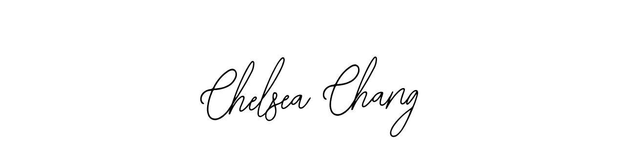 Also You can easily find your signature by using the search form. We will create Chelsea Chang name handwritten signature images for you free of cost using Bearetta-2O07w sign style. Chelsea Chang signature style 12 images and pictures png