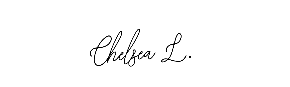 Also You can easily find your signature by using the search form. We will create Chelsea L. name handwritten signature images for you free of cost using Bearetta-2O07w sign style. Chelsea L. signature style 12 images and pictures png