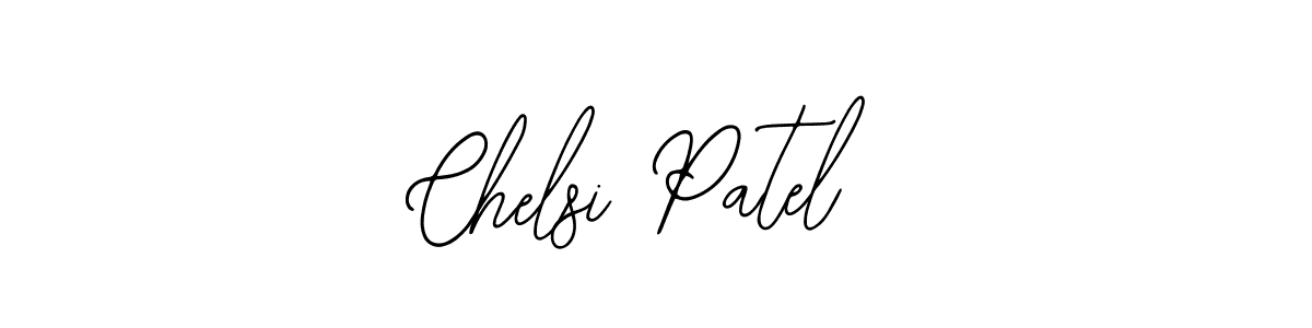 Design your own signature with our free online signature maker. With this signature software, you can create a handwritten (Bearetta-2O07w) signature for name Chelsi Patel. Chelsi Patel signature style 12 images and pictures png