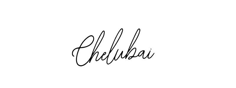 The best way (Bearetta-2O07w) to make a short signature is to pick only two or three words in your name. The name Chelubai include a total of six letters. For converting this name. Chelubai signature style 12 images and pictures png