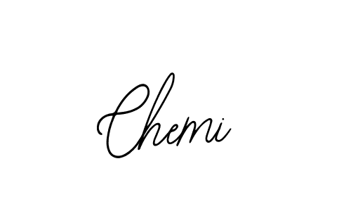 How to make Chemi name signature. Use Bearetta-2O07w style for creating short signs online. This is the latest handwritten sign. Chemi signature style 12 images and pictures png