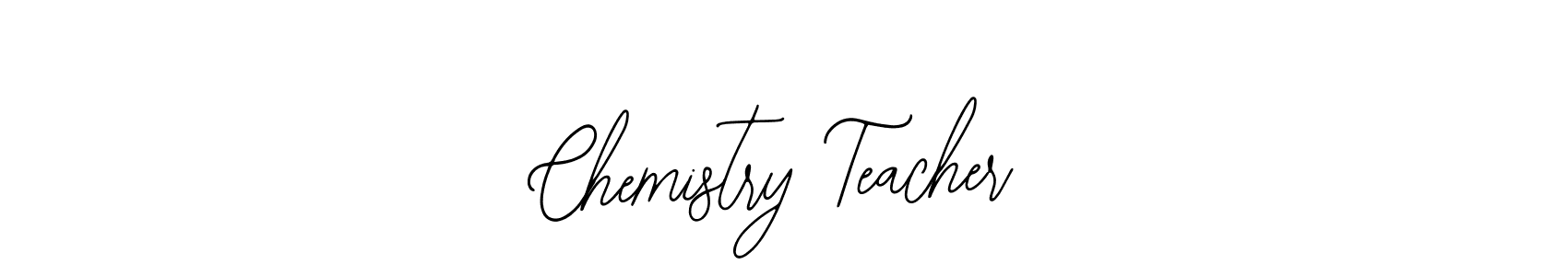 Similarly Bearetta-2O07w is the best handwritten signature design. Signature creator online .You can use it as an online autograph creator for name Chemistry Teacher. Chemistry Teacher signature style 12 images and pictures png
