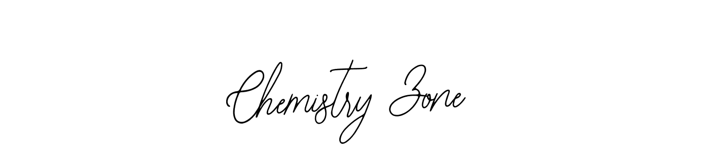 Design your own signature with our free online signature maker. With this signature software, you can create a handwritten (Bearetta-2O07w) signature for name Chemistry Zone. Chemistry Zone signature style 12 images and pictures png