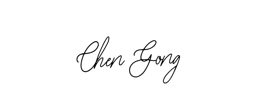 if you are searching for the best signature style for your name Chen Gong. so please give up your signature search. here we have designed multiple signature styles  using Bearetta-2O07w. Chen Gong signature style 12 images and pictures png