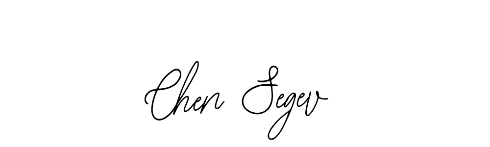 Design your own signature with our free online signature maker. With this signature software, you can create a handwritten (Bearetta-2O07w) signature for name Chen Segev. Chen Segev signature style 12 images and pictures png