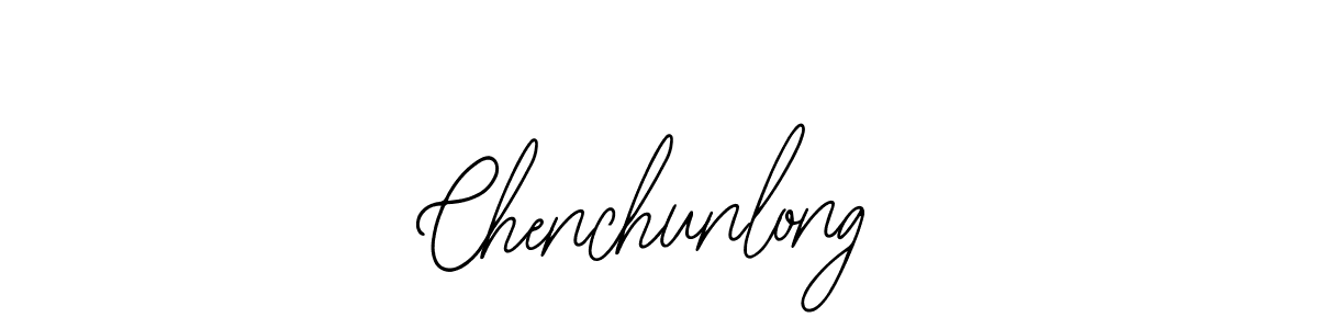 Chenchunlong stylish signature style. Best Handwritten Sign (Bearetta-2O07w) for my name. Handwritten Signature Collection Ideas for my name Chenchunlong. Chenchunlong signature style 12 images and pictures png