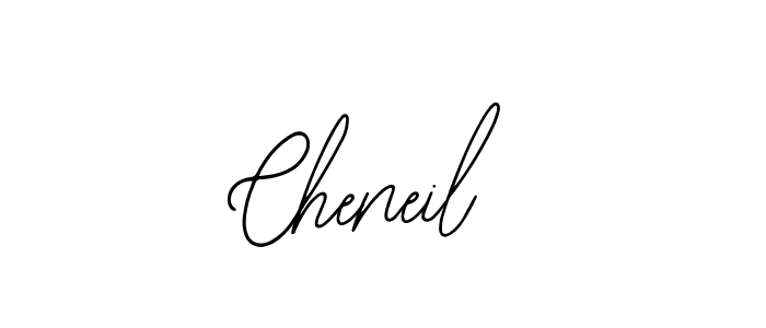 Make a beautiful signature design for name Cheneil. With this signature (Bearetta-2O07w) style, you can create a handwritten signature for free. Cheneil signature style 12 images and pictures png