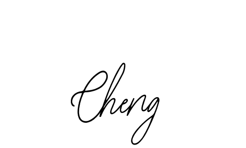 You should practise on your own different ways (Bearetta-2O07w) to write your name (Cheng) in signature. don't let someone else do it for you. Cheng signature style 12 images and pictures png