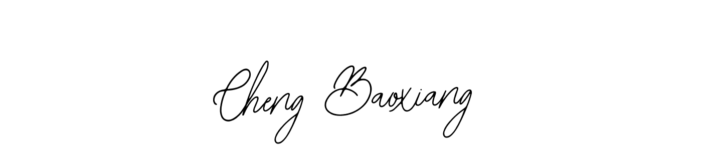 Use a signature maker to create a handwritten signature online. With this signature software, you can design (Bearetta-2O07w) your own signature for name Cheng Baoxiang. Cheng Baoxiang signature style 12 images and pictures png