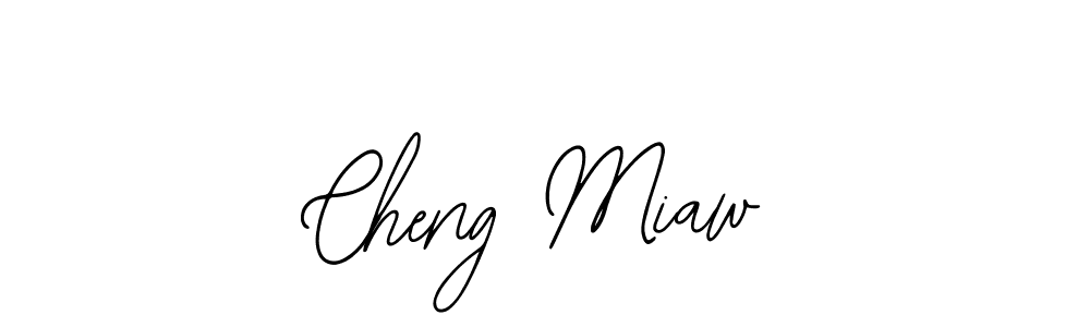 Make a short Cheng Miaw signature style. Manage your documents anywhere anytime using Bearetta-2O07w. Create and add eSignatures, submit forms, share and send files easily. Cheng Miaw signature style 12 images and pictures png