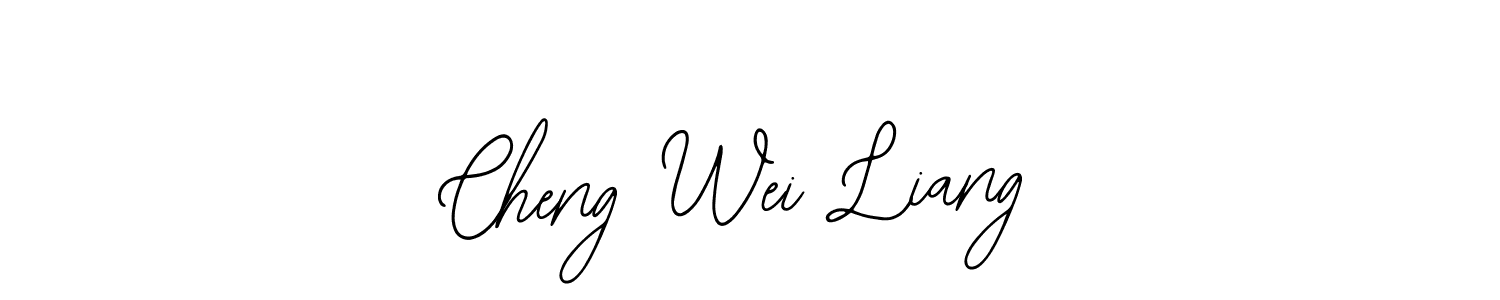 Cheng Wei Liang stylish signature style. Best Handwritten Sign (Bearetta-2O07w) for my name. Handwritten Signature Collection Ideas for my name Cheng Wei Liang. Cheng Wei Liang signature style 12 images and pictures png