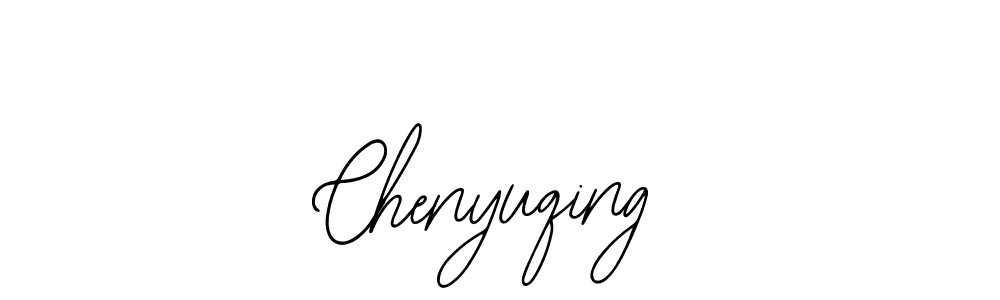 if you are searching for the best signature style for your name Chenyuqing. so please give up your signature search. here we have designed multiple signature styles  using Bearetta-2O07w. Chenyuqing signature style 12 images and pictures png