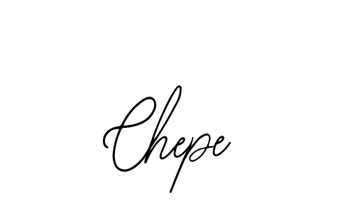 You should practise on your own different ways (Bearetta-2O07w) to write your name (Chepe) in signature. don't let someone else do it for you. Chepe signature style 12 images and pictures png