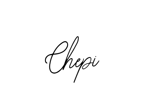 You should practise on your own different ways (Bearetta-2O07w) to write your name (Chepi) in signature. don't let someone else do it for you. Chepi signature style 12 images and pictures png
