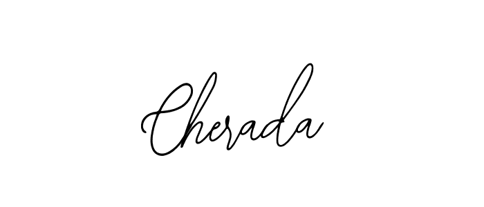 Make a beautiful signature design for name Cherada. With this signature (Bearetta-2O07w) style, you can create a handwritten signature for free. Cherada signature style 12 images and pictures png