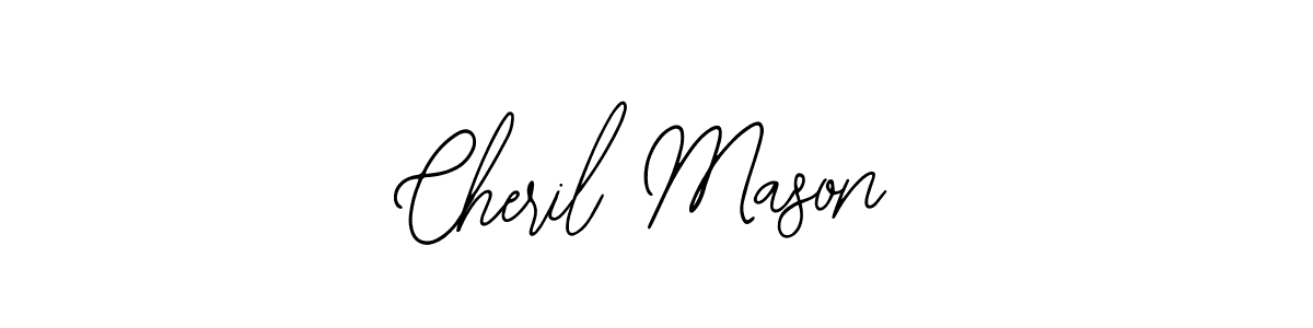 if you are searching for the best signature style for your name Cheril Mason. so please give up your signature search. here we have designed multiple signature styles  using Bearetta-2O07w. Cheril Mason signature style 12 images and pictures png