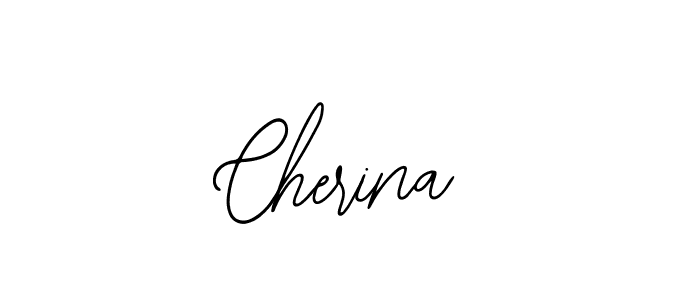 How to make Cherina signature? Bearetta-2O07w is a professional autograph style. Create handwritten signature for Cherina name. Cherina signature style 12 images and pictures png
