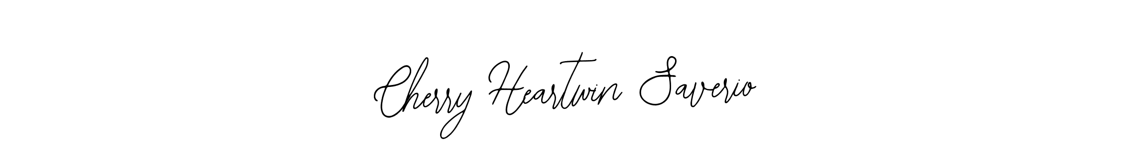 Make a beautiful signature design for name Cherry Heartwin Saverio. With this signature (Bearetta-2O07w) style, you can create a handwritten signature for free. Cherry Heartwin Saverio signature style 12 images and pictures png