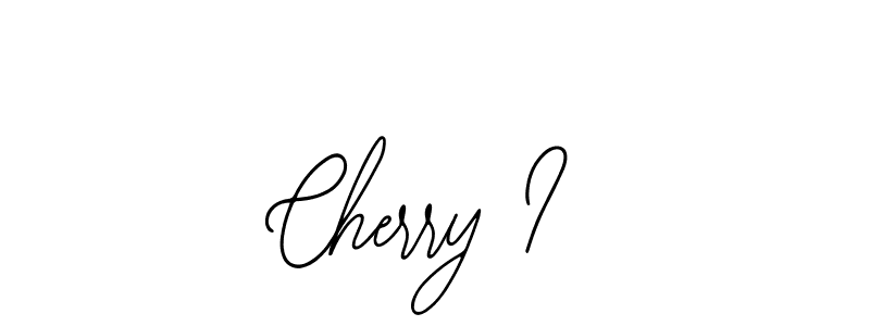 Design your own signature with our free online signature maker. With this signature software, you can create a handwritten (Bearetta-2O07w) signature for name Cherry I. Cherry I signature style 12 images and pictures png