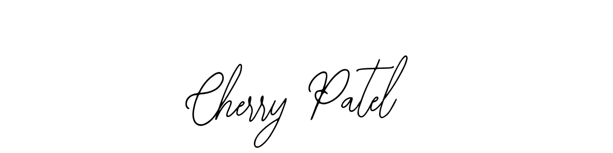 You should practise on your own different ways (Bearetta-2O07w) to write your name (Cherry Patel) in signature. don't let someone else do it for you. Cherry Patel signature style 12 images and pictures png