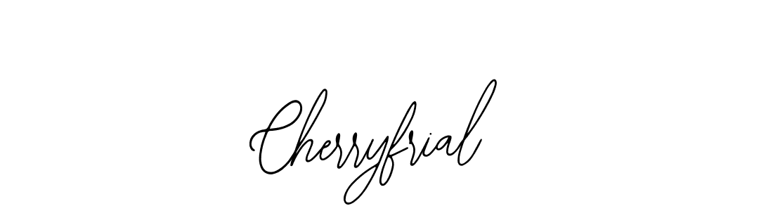 Similarly Bearetta-2O07w is the best handwritten signature design. Signature creator online .You can use it as an online autograph creator for name Cherryfrial. Cherryfrial signature style 12 images and pictures png