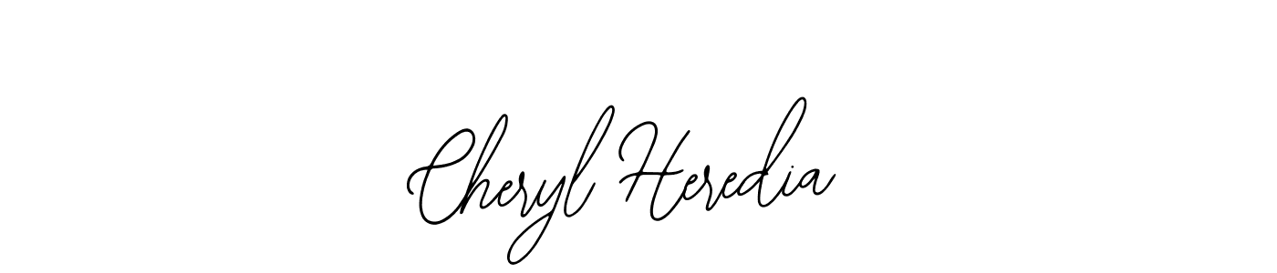 Make a beautiful signature design for name Cheryl Heredia. With this signature (Bearetta-2O07w) style, you can create a handwritten signature for free. Cheryl Heredia signature style 12 images and pictures png