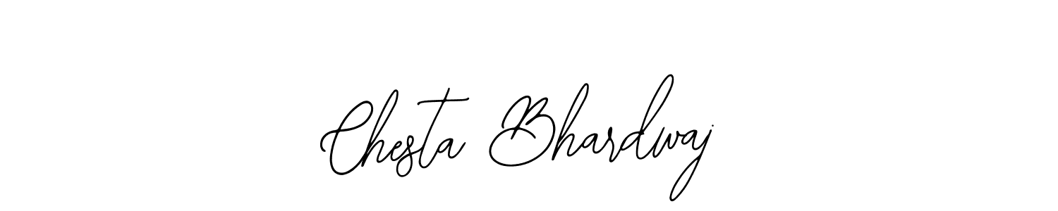 Design your own signature with our free online signature maker. With this signature software, you can create a handwritten (Bearetta-2O07w) signature for name Chesta Bhardwaj. Chesta Bhardwaj signature style 12 images and pictures png