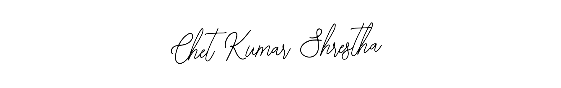Also You can easily find your signature by using the search form. We will create Chet Kumar Shrestha name handwritten signature images for you free of cost using Bearetta-2O07w sign style. Chet Kumar Shrestha signature style 12 images and pictures png
