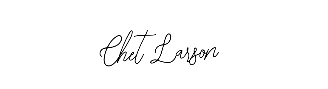 Also You can easily find your signature by using the search form. We will create Chet Larson name handwritten signature images for you free of cost using Bearetta-2O07w sign style. Chet Larson signature style 12 images and pictures png