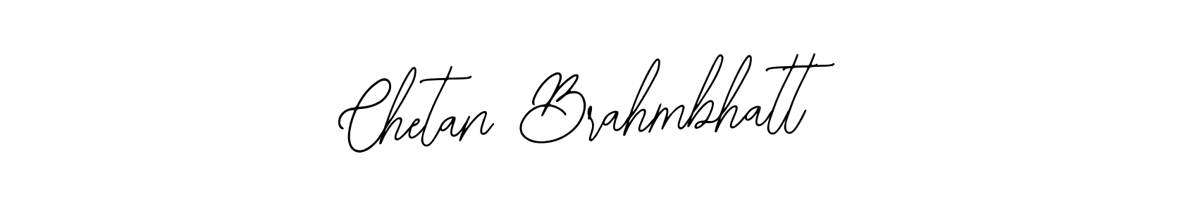 You should practise on your own different ways (Bearetta-2O07w) to write your name (Chetan Brahmbhatt) in signature. don't let someone else do it for you. Chetan Brahmbhatt signature style 12 images and pictures png