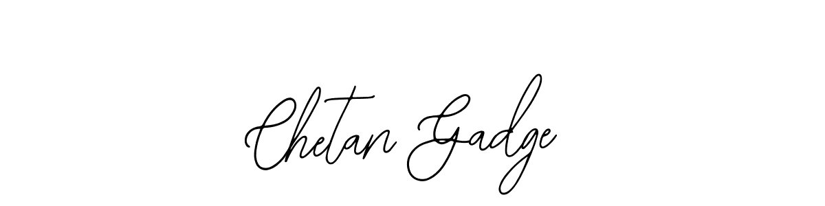 You can use this online signature creator to create a handwritten signature for the name Chetan Gadge. This is the best online autograph maker. Chetan Gadge signature style 12 images and pictures png