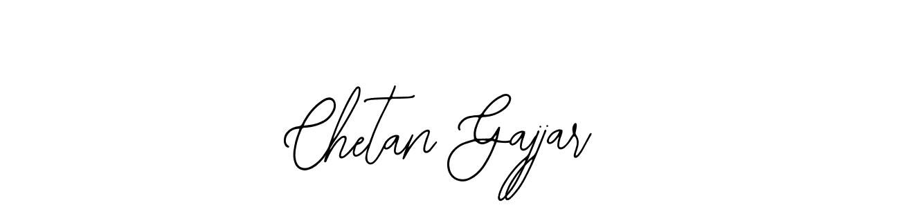 It looks lik you need a new signature style for name Chetan Gajjar. Design unique handwritten (Bearetta-2O07w) signature with our free signature maker in just a few clicks. Chetan Gajjar signature style 12 images and pictures png
