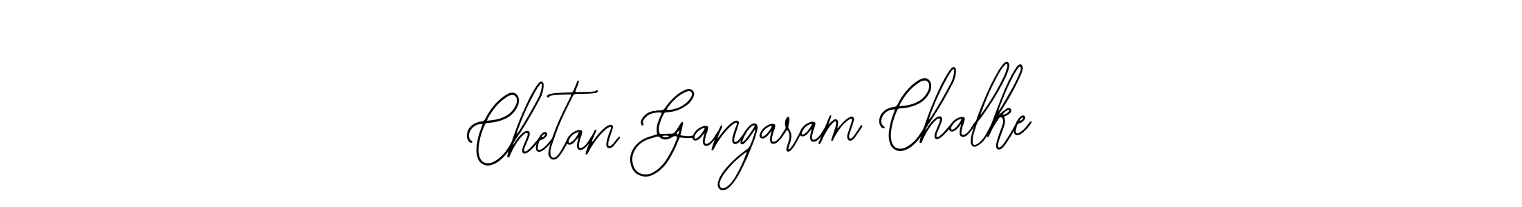 The best way (Bearetta-2O07w) to make a short signature is to pick only two or three words in your name. The name Chetan Gangaram Chalke include a total of six letters. For converting this name. Chetan Gangaram Chalke signature style 12 images and pictures png