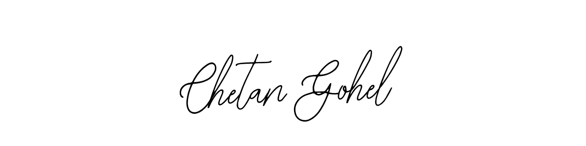 Make a beautiful signature design for name Chetan Gohel. Use this online signature maker to create a handwritten signature for free. Chetan Gohel signature style 12 images and pictures png